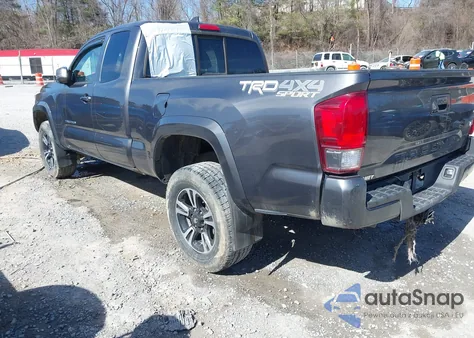 2016 Toyota Tacoma Trd Sport из США, поврежденный, VIN 5TFSZ5AN9GX042898